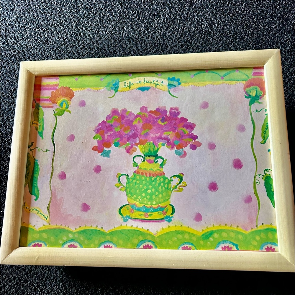 Life is Beautiful 💐 Bed Rest Tray